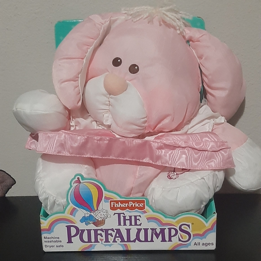 Fisher Price The Puffalumps Pink Bunny Rabbit
